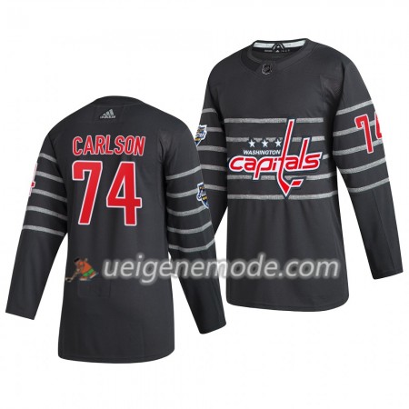 Herren Washington Capitals Trikot John Carlson 74 Grau Adidas 2020 NHL All-Star Authentic